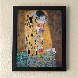 The Kiss by Gustav Klimt Wall Art